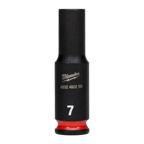 4932480256 Milwaukee Krafthylsa 1/4", SHOCKWAVE, djup 7 mm Populär